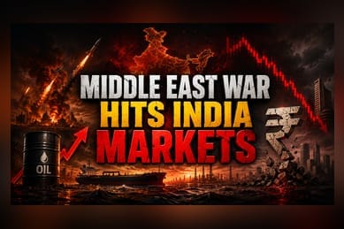 Indian Markets Falter as Middle East Conflict Hits Oil