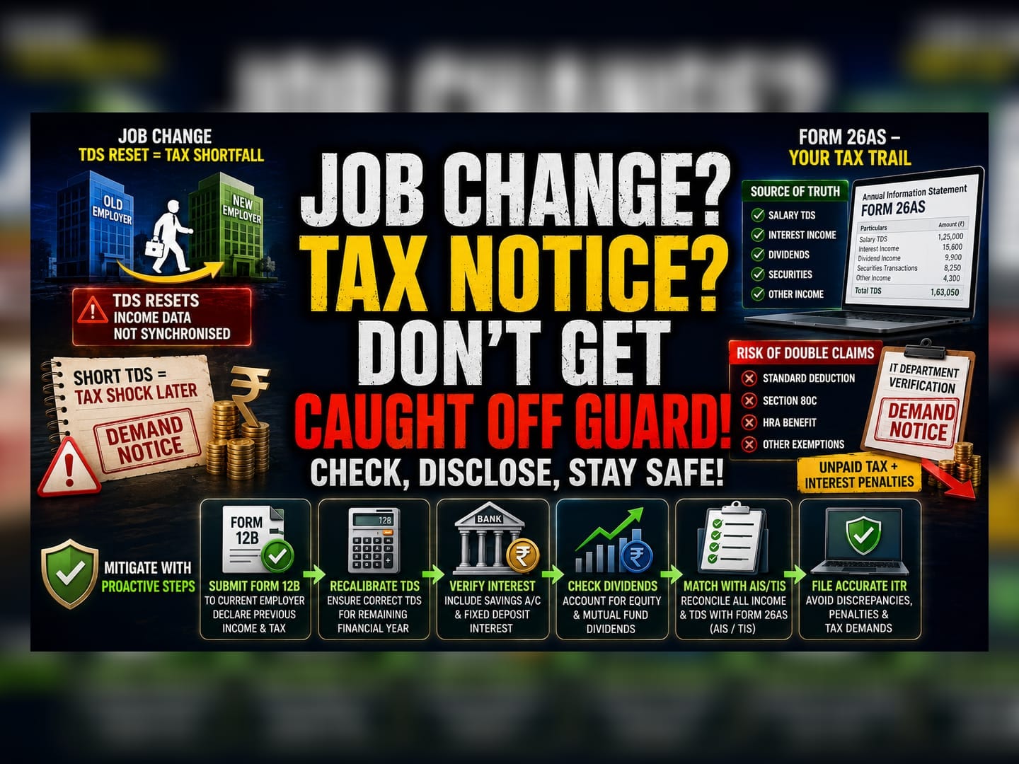 Tax Season Traps: Why Changing Jobs Often Triggers Audit Risk