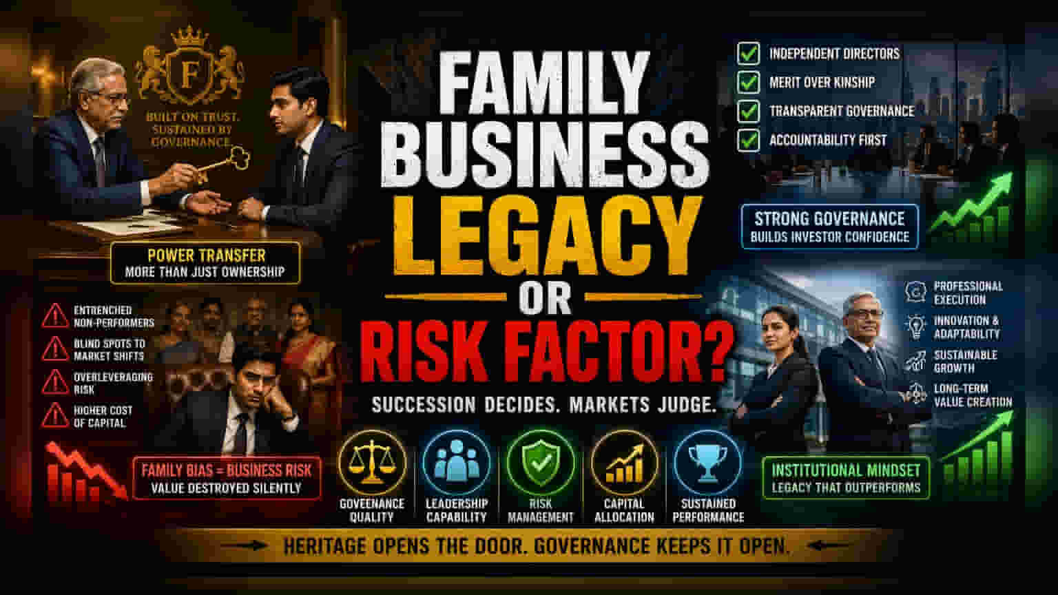 The Silent Decay of Indian Family Firms: Entitlement Risk