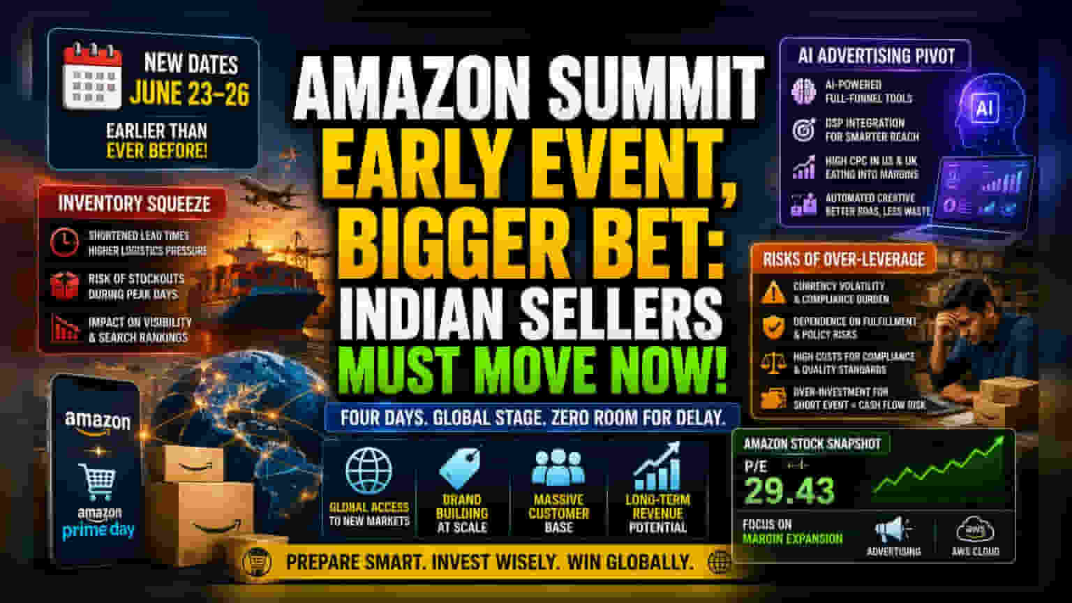 Amazon’s Early Prime Day Pivot Pressures Indian Exporters