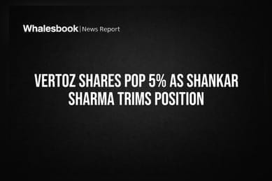 Vertoz Shares Pop 5% as Shankar Sharma Trims Position