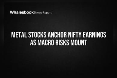 Metal Stocks Anchor Nifty Earnings as Macro Risks Mount