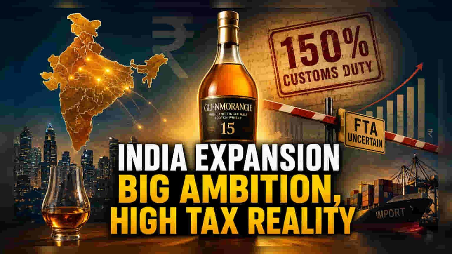 Moët Hennessy चा भारतात विस्तार: 'ड्यूटी'चा मोठा धोका, 'FTA' ठरवणार भविष्य!