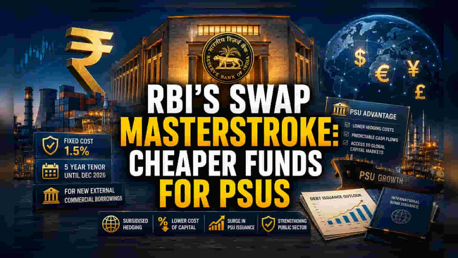 RBI Swap Facility: Hidden Liquidity or Currency Defense?