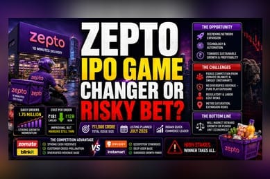 Zepto IPO: The ₹11,000 Crore Bet on Quick Commerce Scaling