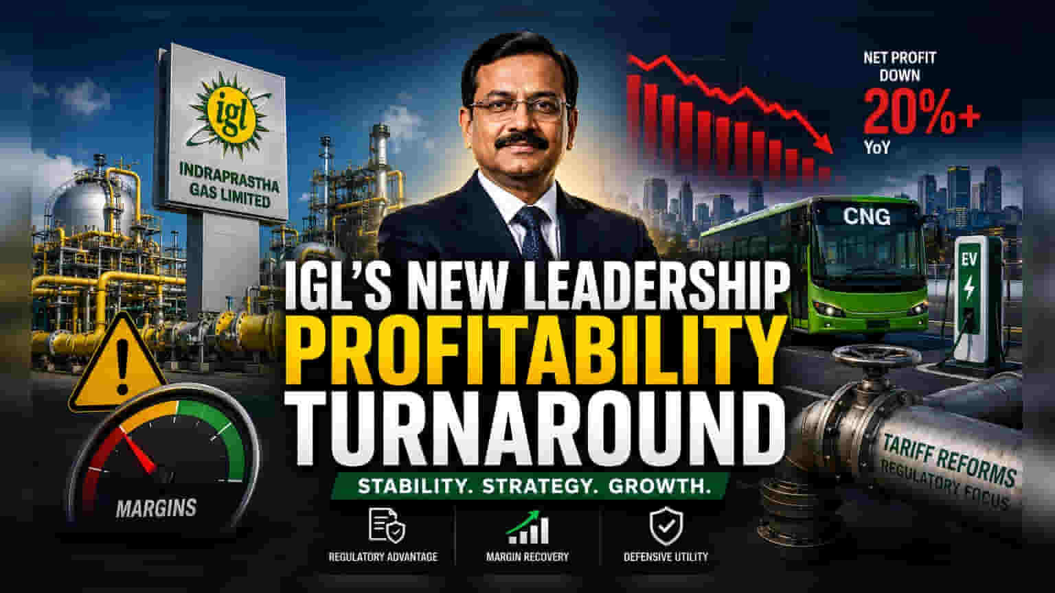 IGL Stock: मार्जिन के संकट को दूर करने आए रेगुलेटरी माहिर शंकर!