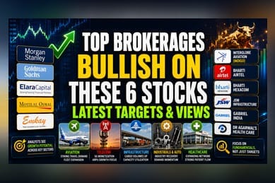 Brokerages See Growth Potential in IndiGo, Airtel, JSW Infra
