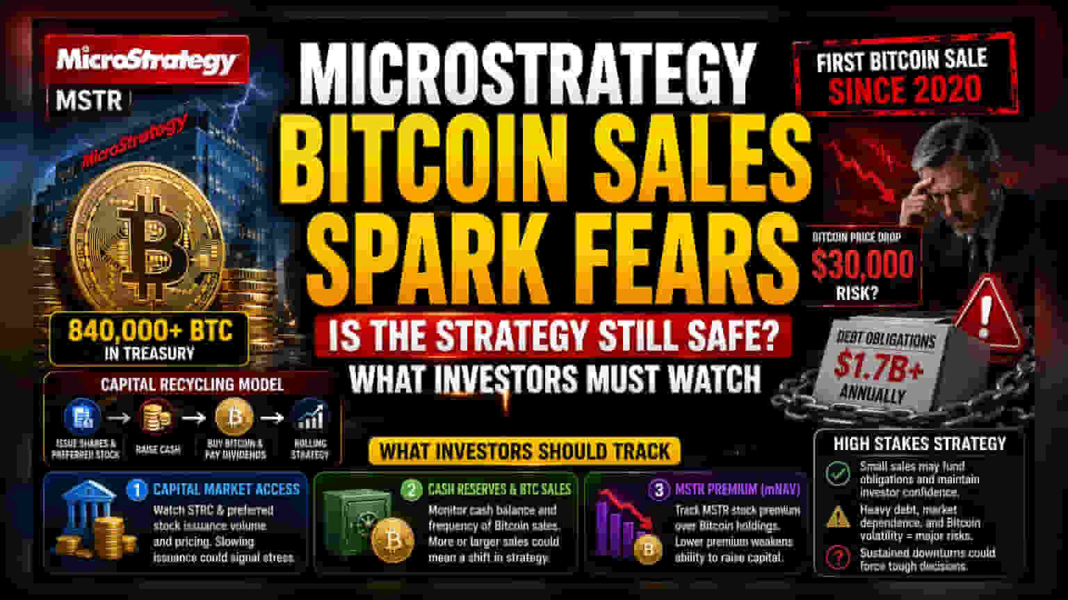 MicroStrategy Bitcoin Strategy: શું કંપની ભાવ ઘટવા પર ટકી શકશે?