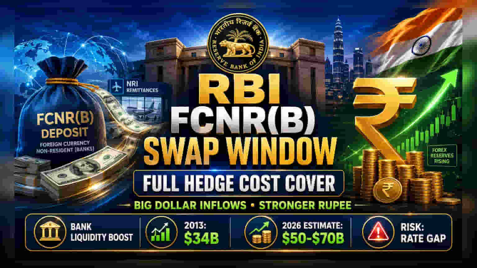 RBI-ன் புதிய NRI டெபாசிட் திட்டம்: முதலீட்டாளர்கள் தெரிந்து கொள்ள வேண்டியவை!
