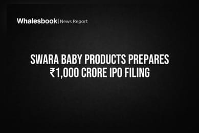 Swara Baby Products Prepares ₹1,000 Crore IPO Filing