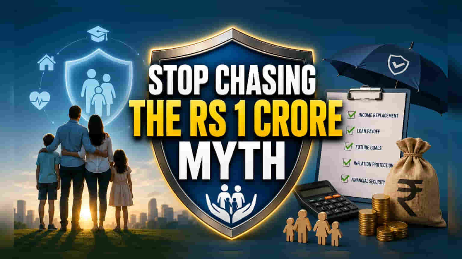 Why 'Rs 1 Crore' Term Insurance Might Not Be Enough
