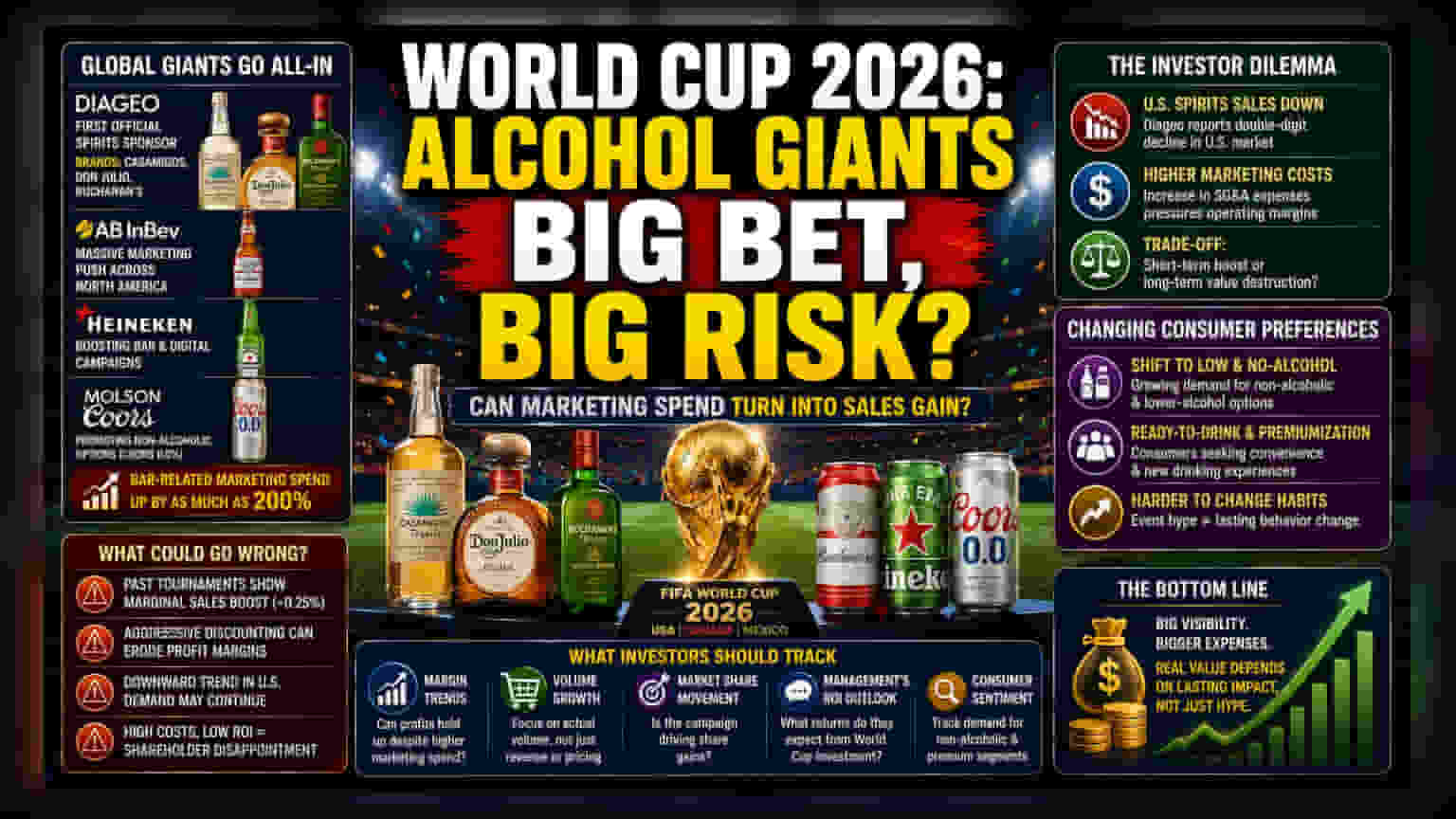 FIFA 2026: અમેરિકામાં માંગ ઘટી, આલ્કોહોલ કંપનીઓનો મોટો દાવ