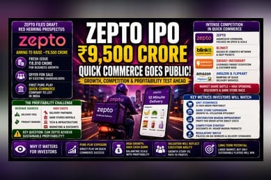 Zepto Files for ₹9,500 Crore IPO: What Investors Need to Know