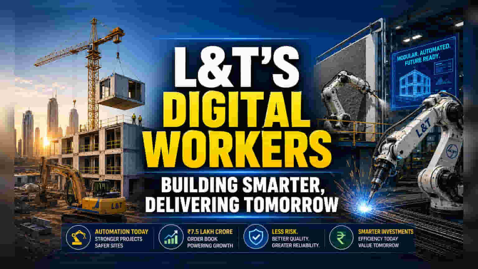 L&T Boosts Automation to Manage Large Order Book