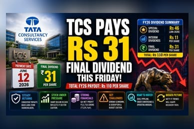 TCS to Pay Rs 31 Dividend: Why Stock Remains Under Pressure