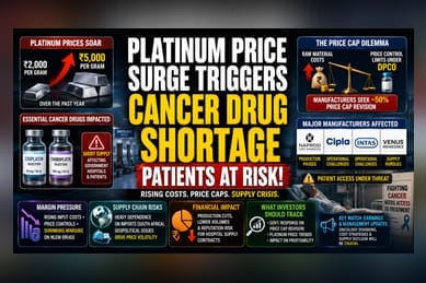 Platinum Price Spike Hits India's Critical Cancer Drug Supply