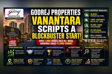 Godrej Properties Sells ₹2,000 Cr Bengaluru Homes in Launch Week