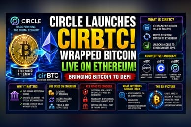 Circle Launches cirBTC: A New Entrant in the Wrapped Bitcoin Market