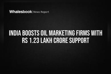 India Boosts Oil Marketing Firms With Rs 1.23 Lakh Crore Support