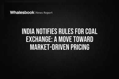 India Notifies Rules for Coal Exchange: A Move Toward Market-Driven Pricing