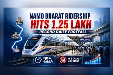 Namo Bharat Hits 1.25 Lakh Riders: Why Mass Transit Success Matters