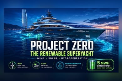 Green Tech at Sea: Vripack’s All-Electric Yacht Milestone