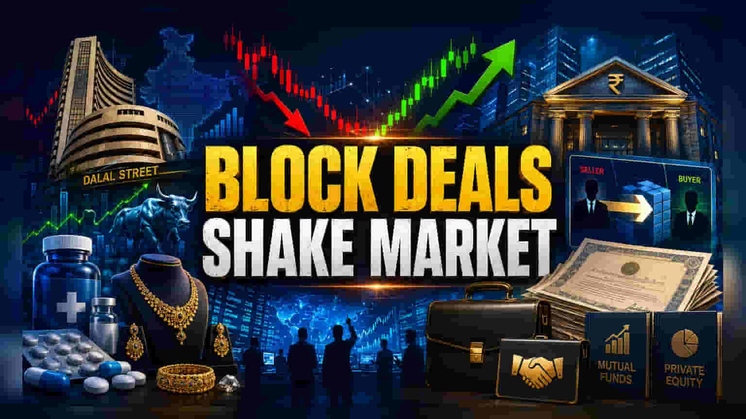 Institutional Activity: MF Block Deals Drive Action in Pharma and Finance Stocks