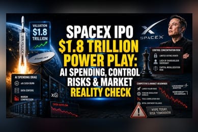 SpaceX IPO: Valuation Reality Check Amid Trillionaire Hype