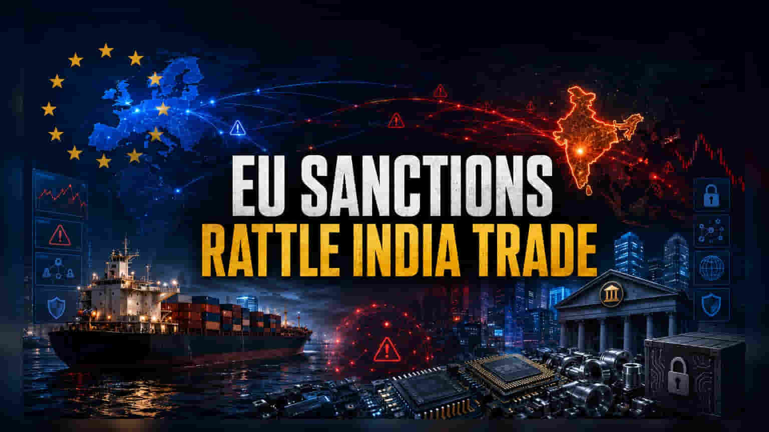 EU ના નવા પ્રતિબંધો: ભારતીય કંપનીઓ પર નિકાસ પ્રતિબંધો, રશિયાને સપ્લાય કરતી 50 કંપનીઓ ટાર્ગેટ