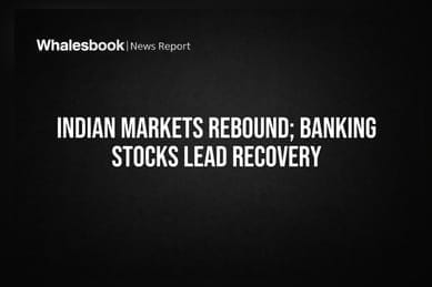 Indian Markets Rebound; Banking Stocks Lead Recovery