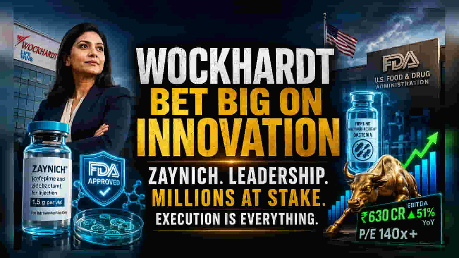 Wockhardt Heir Takes US Helm Amid Zaynich Commercialization