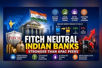 Fitch: Indian Banking Remains Resilient Amid Global Tensions