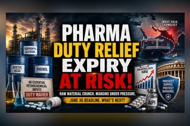 India Mulls Extending Pharma Petrochemical Duty Relief