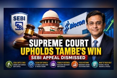 Biocon MD Cleared of Insider Trading Charges by Supreme Court
