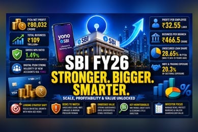 SBI’s FY26 Growth: Efficiency Gains Meet New Risk Factors