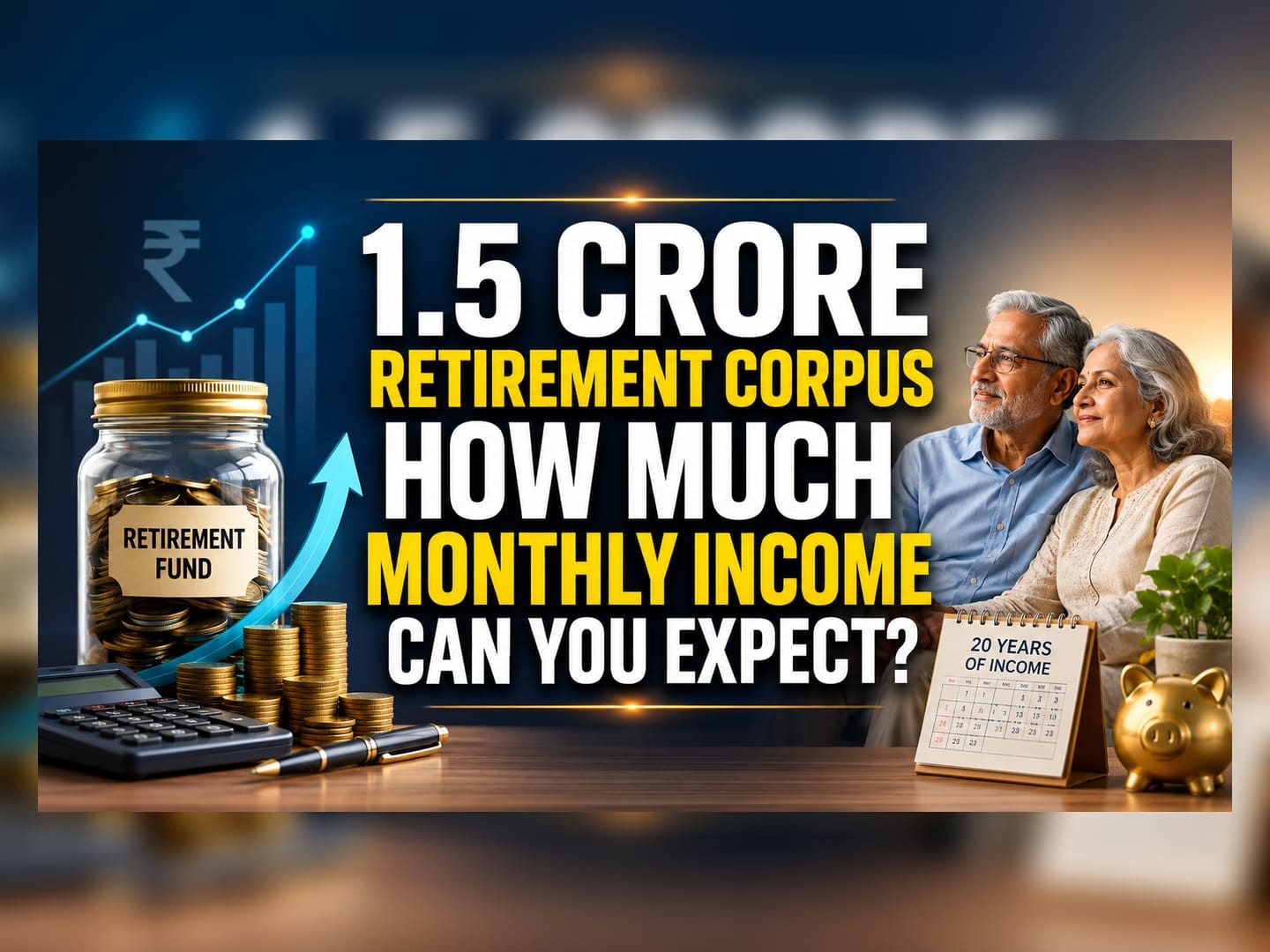 Retirement Math: Can a Rs 1.5 Crore Corpus Pay Rs 1.5 Lakh Monthly?