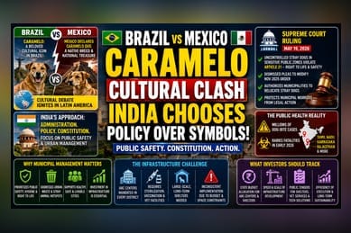 Brazil-Mexico 'Dog Row' vs. India’s Public Policy Shift