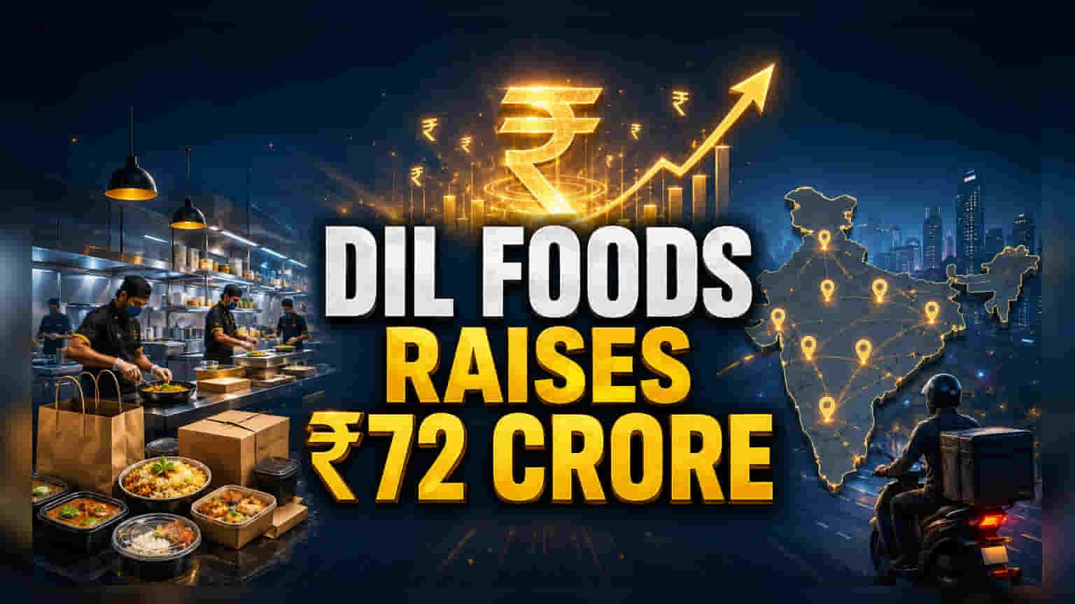 Dil Foods ला ₹72 कोटींचे फंडिंग: क्लाउड किचन मॉडेलचा ‘फंडा’ काय?