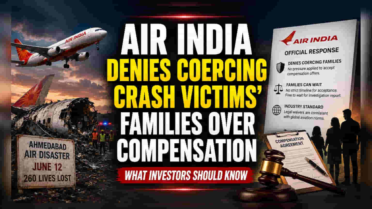 Air India Crash Compensation: એર ઇન્ડિયા પર લાગ્યા ગંભીર આરોપ, શું કંપની પીડિત પરિવારો પર દબાણ કરી રહી છે?