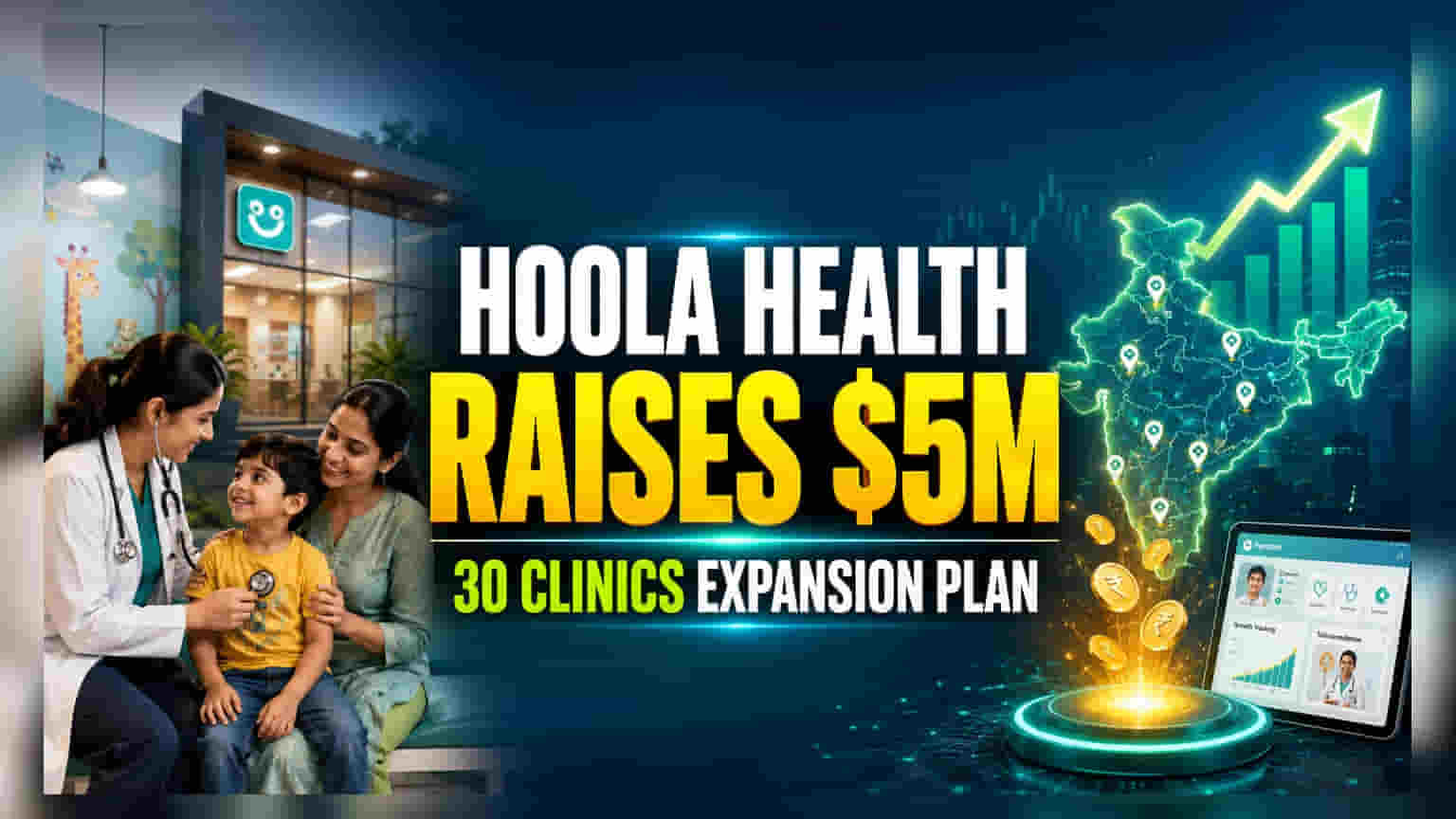 Hoola Health Raises $5 Million to Expand Pediatric Clinic Network