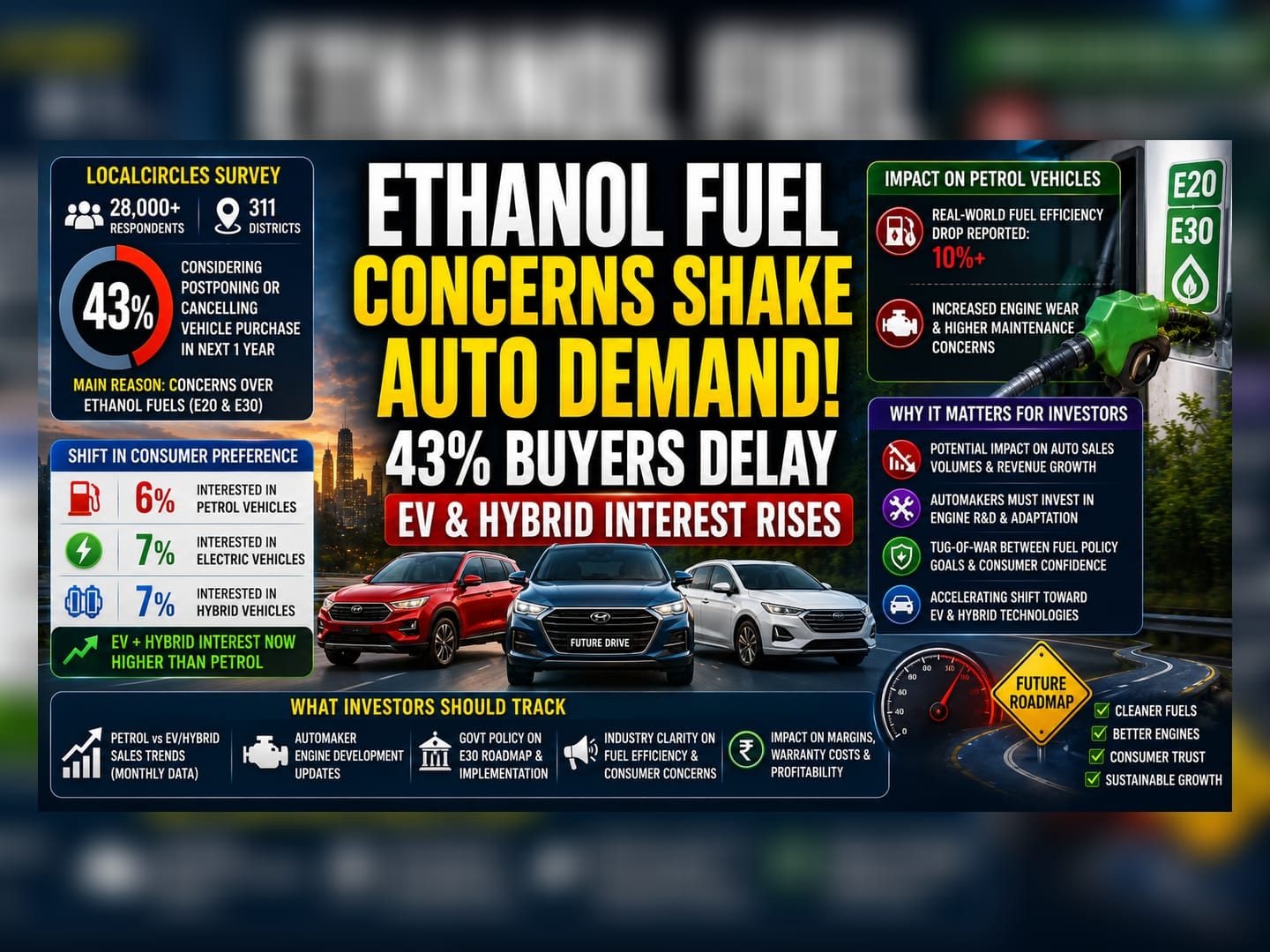 Ethanol Fuel Fears May Dampen Indian Auto Demand