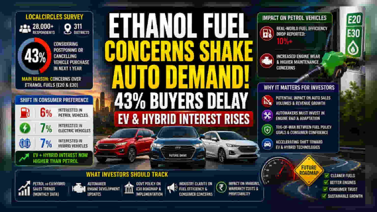 Ethanol Fuel Fears May Dampen Indian Auto Demand