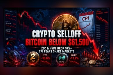 Crypto Markets Dip As Inflation Data Concerns Rise