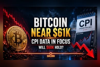 Bitcoin Near $61,000: US Inflation Data Holds the Key