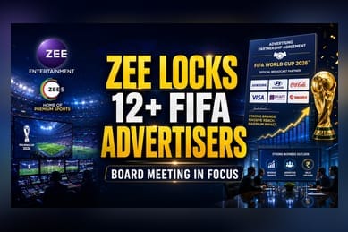 Zee's FIFA Ad Wins: A New Sports Strategy Amid Funding Moves