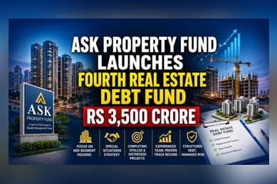 ASK Property Fund Launches Rs 3,500 Cr Real Estate Debt Fund