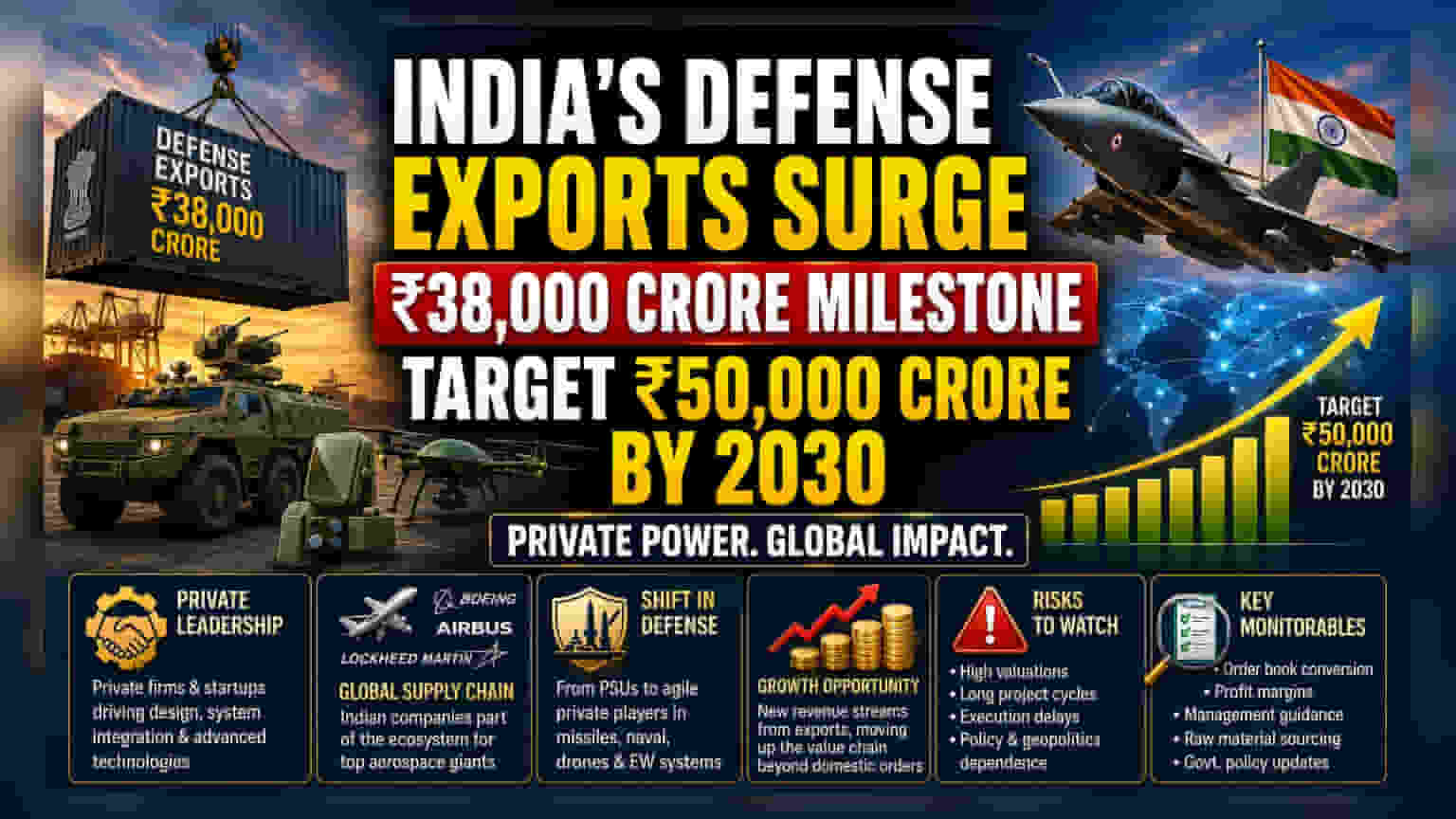 India’s Defense Exports Hit ₹38,000 Cr: What It Means