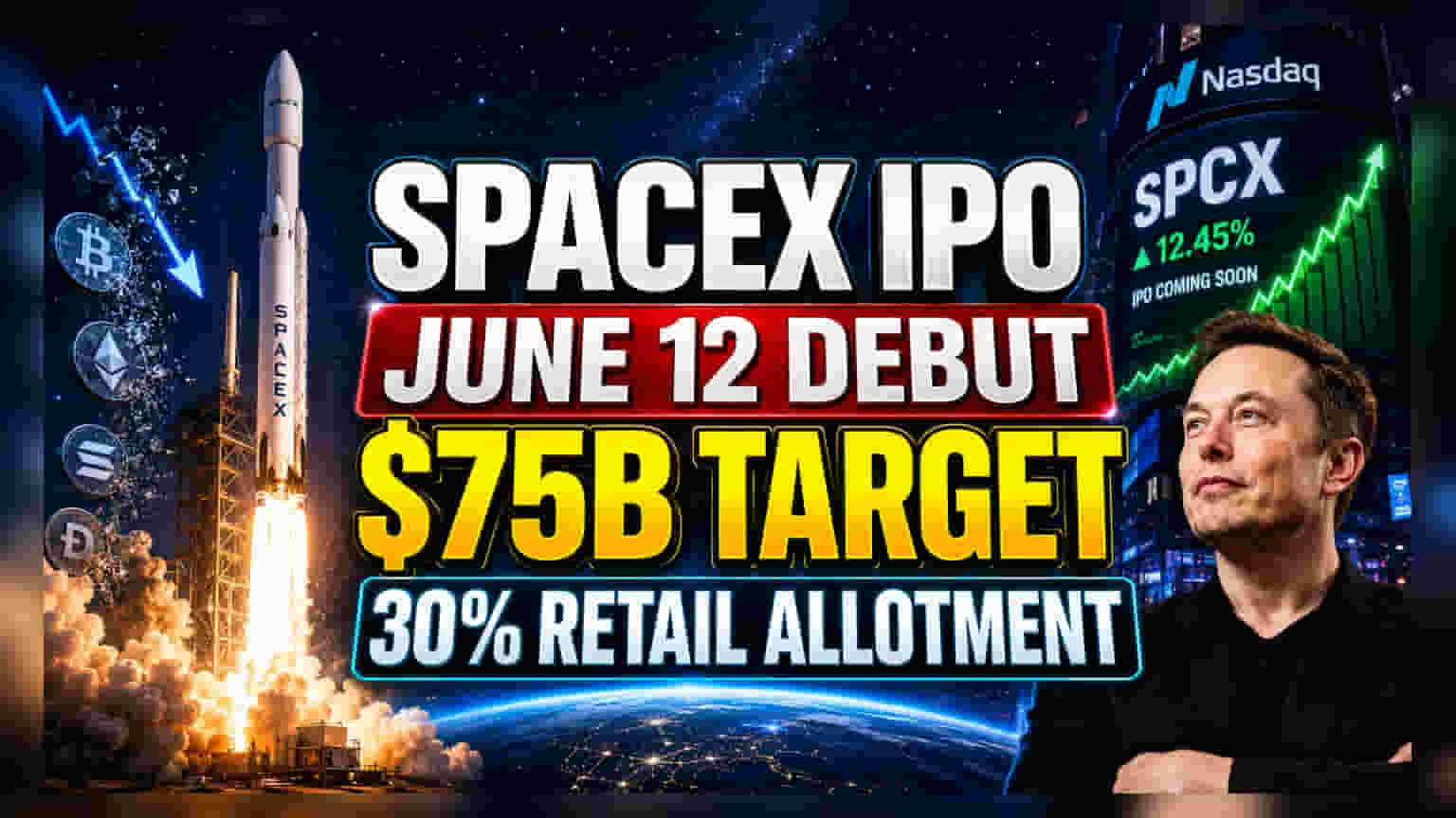SpaceX IPO: SPCX बाजारात येणार! गुंतवणूकदारांनी जाणून घ्यावं हे सगळं