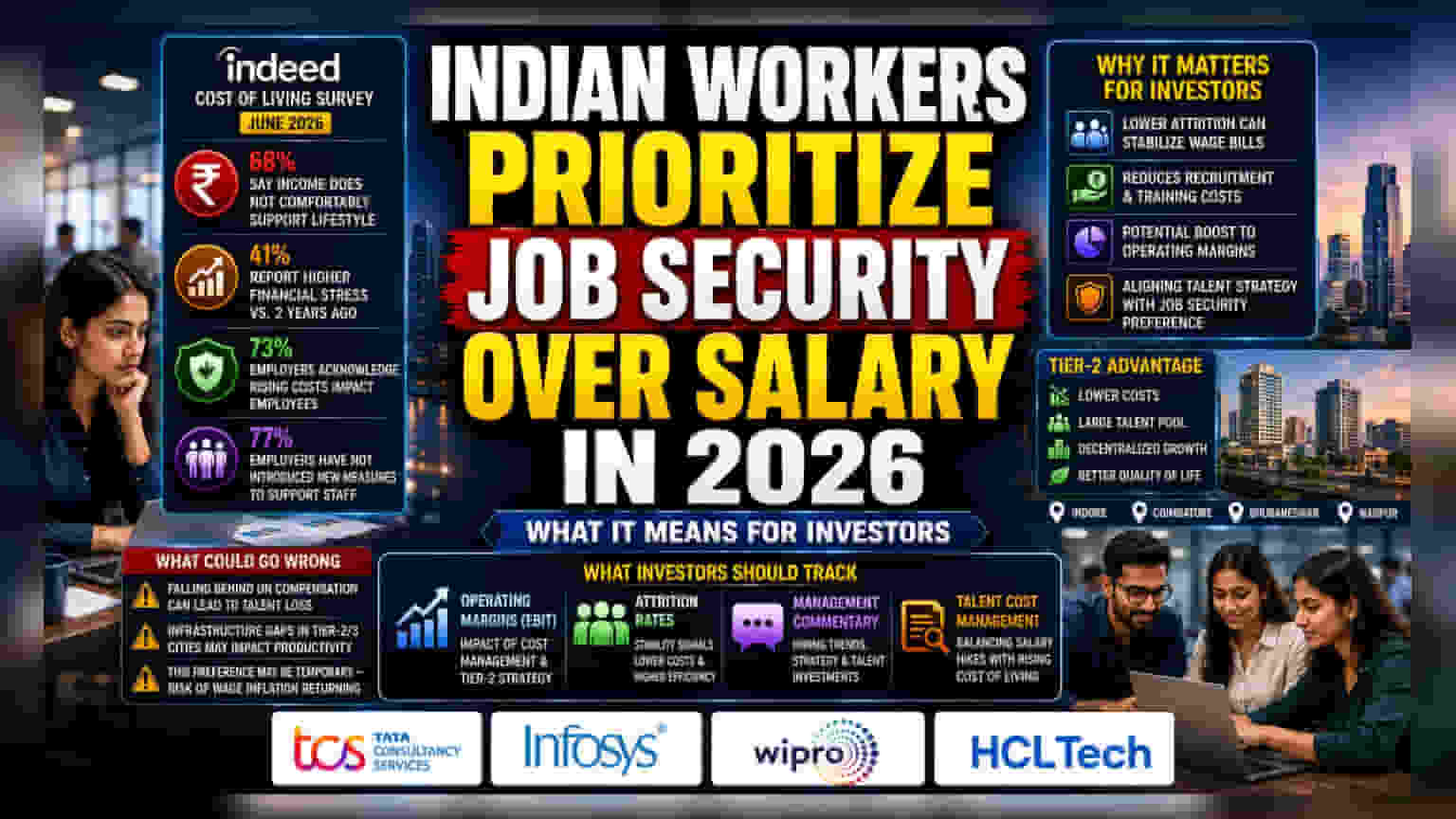 Indian Job Trends: IT कंपनियों के मार्जिन पर क्या होगा असर?