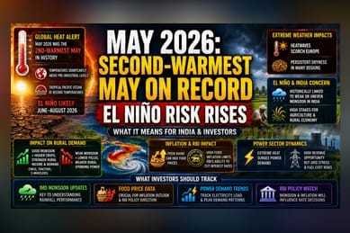 Heat Records and El Niño: Key Trends for Indian Investors